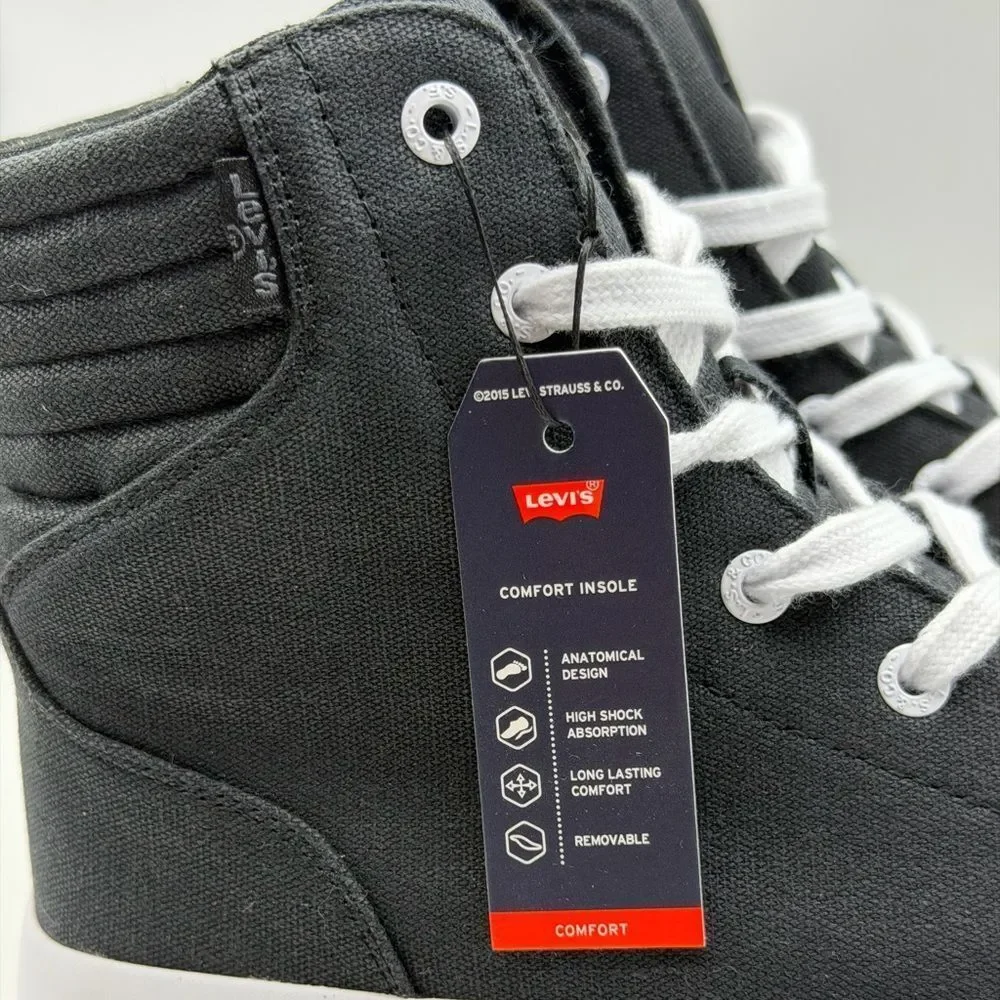 Levi’s Olivia II Women’s High Top Canvas Sneakers Size 10